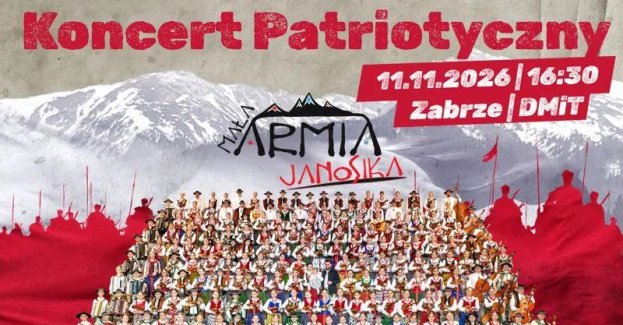 Zapraszamy 11 listopada 2026 roku do Dom Muzyki i Tańca, Zabrze, ul. Gen. de Gaullea 17.