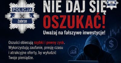 62-latka straciła 90 tys. zł na fałszywej inwestycji